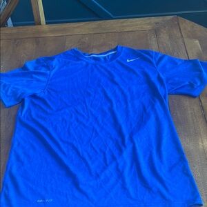 Nike Men's Blue Dri-FIT Shirt